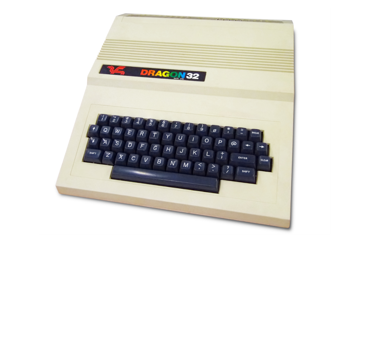 A Dragon 32 home computer